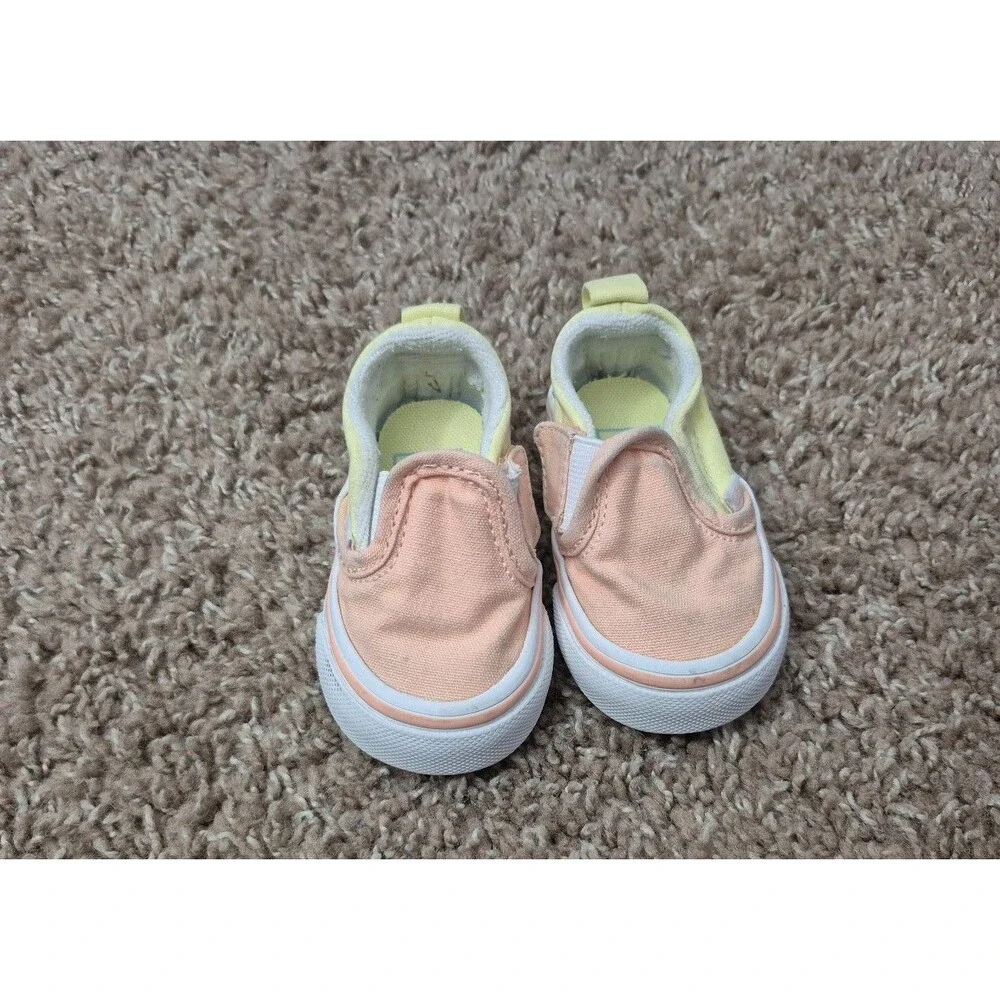 Vans infant girls shoes size 2 - multicolor